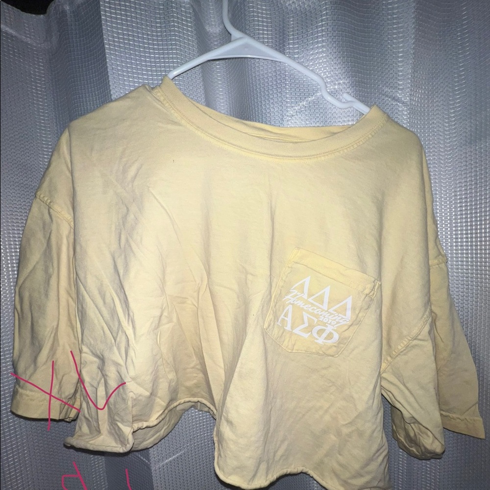 Tri delta X alpha sig shirt